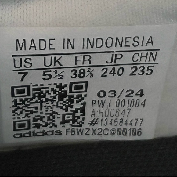 Adidas Racer TR21 White Silver Athletic Running Cloudfoam Shoes Women’s 7 - Picture 12 of 12